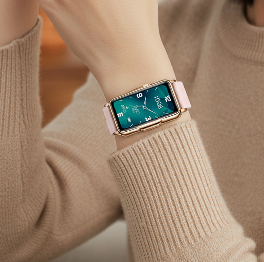 สมาร์ทวอทช์สำหรับ Android และ iOS – นาฬิกาออกกำลังกายกันน้ำ, เครื่องวัดอัตราการเต้นของหัวใจ, โหมดกีฬามากกว่า 20 โหมด, สร้อยข้อมือสมาร์ทบลูทูธสำหรับผู้ชายและผู้หญิง