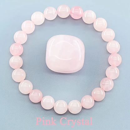 สร้อยข้อมือลูกปัดอะพาไทต์สีน้ำเงินเรกิขนาด 6/8 มม. – เครื่องประดับหินธรรมชาติบำบัดสำหรับผู้ชายและผู้หญิง กระตุ้นการไหลเวียนโลหิต ของขวัญเพื่อสุขภาพสำหรับคู่รัก