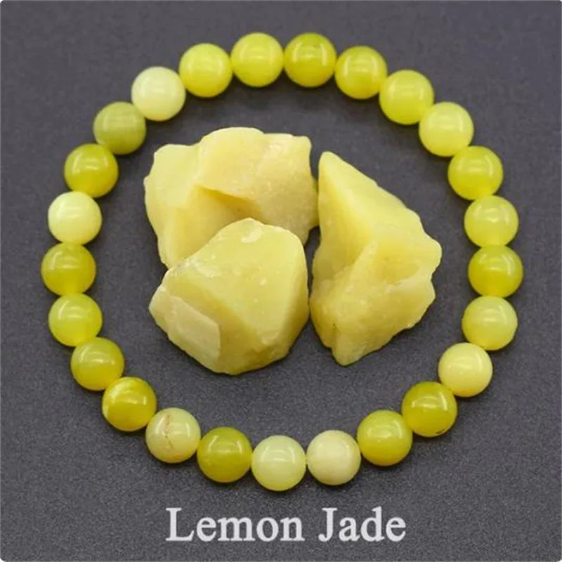 สร้อยข้อมือลูกปัดอะพาไทต์สีน้ำเงินเรกิขนาด 6/8 มม. – เครื่องประดับหินธรรมชาติบำบัดสำหรับผู้ชายและผู้หญิง กระตุ้นการไหลเวียนโลหิต ของขวัญเพื่อสุขภาพสำหรับคู่รัก