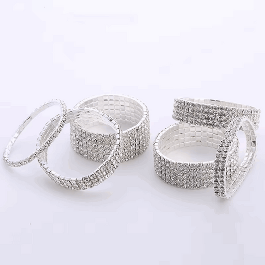 Crystal Stretch Bracelets for Women