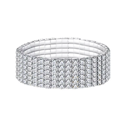 Crystal Stretch Bracelets for Women