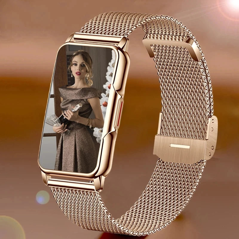 Smartwatch for Android & iOS – Waterproof, Heart Rate Monitor, 20+ Sports Modes, Women & Men Smart Bracelet + Gift