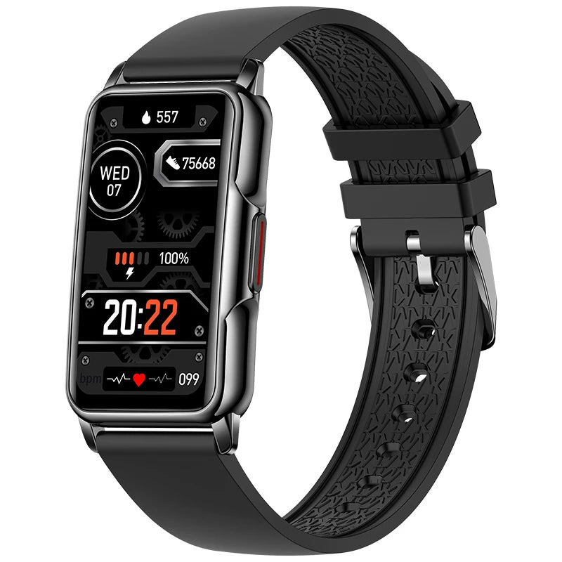 Smartwatch for Android & iOS – Waterproof, Heart Rate Monitor, 20+ Sports Modes, Women & Men Smart Bracelet + Gift