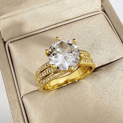 Luxury 925 Sterling Silver AAA CZ Ring – Women’s Engagement & Party Jewelry