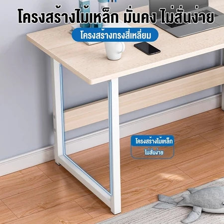 โต๊ะคอมพิวเตอร์อเนกประสงค์ วางโน้ตบุ๊ก ขนาดเล็กกระทัดรัด น้ำหนักเบา เคลื่อนย้ายสะดวก เหมาะกับทุกมุมบ้าน